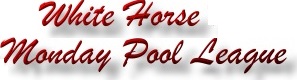 White Horse Monday Pool League, Telford, Shropshire