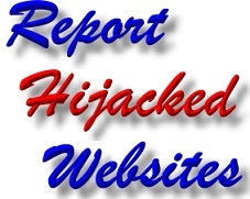 Report Telford Website Hacking - Website Hijacking